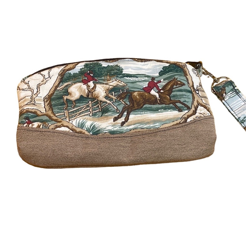 Handmade Wristlet Clutch